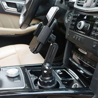 Uniwersalny uchwyt na kubek samochodowy uchwyt na telefon komórkowy do telefonów komórkowych regulowany uchwyt samochodowy do telefonu Huawei Samsung 6